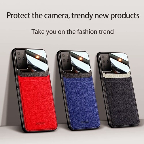 Funda protectora híbrida de cuero PU de lujo para teléfono Samsung S10 S20 S21 Ultra Plus - Imagen 3 de 15