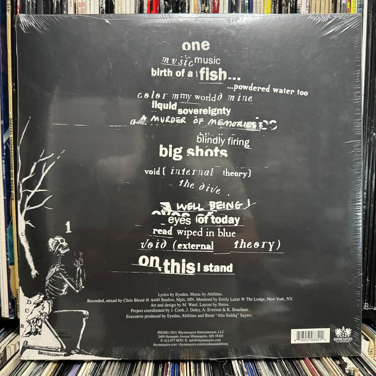 EYEDEA & ABILITIES - FIRST BORN (20TH ANNIVERSARY 3LP) 2022