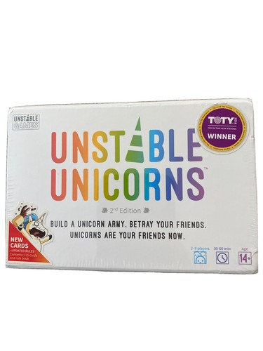 TeeTurtle TEE3678UUBSG1 Unstable Unicorns Card Game - Picture 1 of 2
