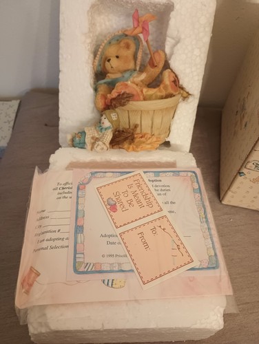 Lot of 7 Cherished Teddies Figurines w/Boxes, Holiday Theme,Great Used Condition - Bild 7 von 24