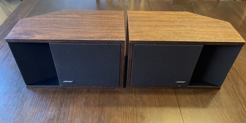 Vintage 1984 Pair Bose 201 Series II 