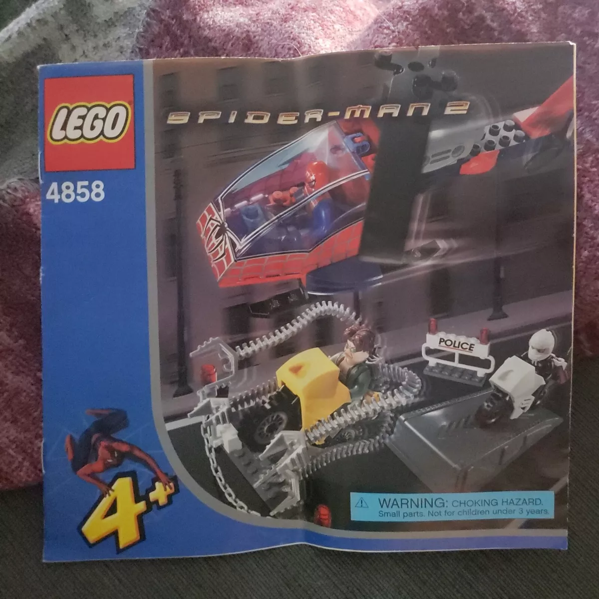 LEGO INSTRUCTION BOOK SPIDER MAN 4858 eBay