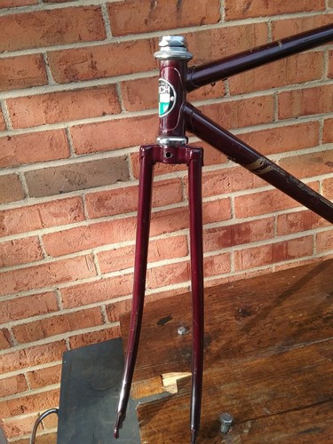 Vintage ARAYA PUCH 700C /27" Frame Set 💥 Tour/ Road 50cm Lugged STEEL JAPAN - Picture 2 of 23