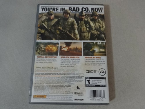 Battlefield Bad Company Microsoft Xbox 360 Spiel Komplett Kostenloser Versand - Bild 3 von 3