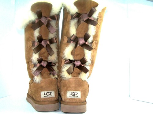 EUC Ugg Australia 1007308 Tall Brown Boots Womens Size 7 med - Picture 7 of 8