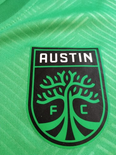 Fanatics Austin Men's Soccer T Shirt Green And Black Sz XL NWT - Picture 5 of 12