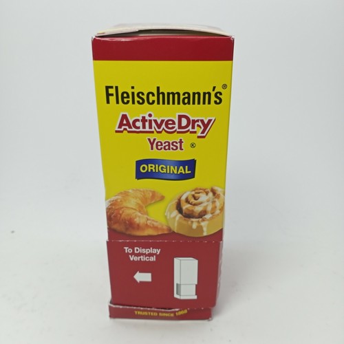 Fleischmann's Active Dry Yeast Original 20 Strips of 3 (FULL 60 CT BOX) May 2022 - Picture 1 of 5