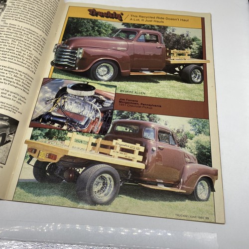 VTG Truckin Magazine June 1980 Project Radical Steel Flares / Spoiler Sexy Girl - Picture 8 of 23