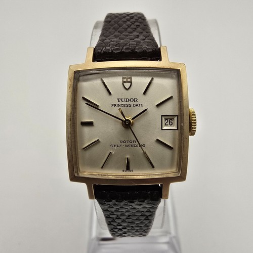 TUDOR PRINCESS DATE LADIES WATCH 9CT YELLOW GOLD VINTAGE SWISS AUTOMATIC 21J. - Picture 7 of 24