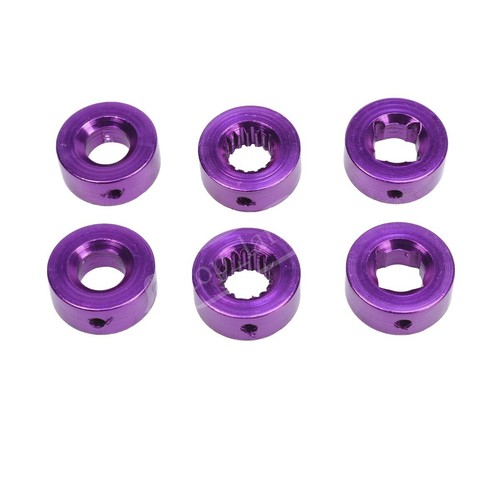 Aluminum set Universal Purple Car Billet Manual Door Window Winder Crank Handle - Picture 8 of 9