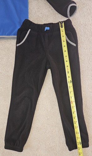 Boys Okie Dokie Fleece Sweatsuit 6 Black/Blue - Picture 2 of 7