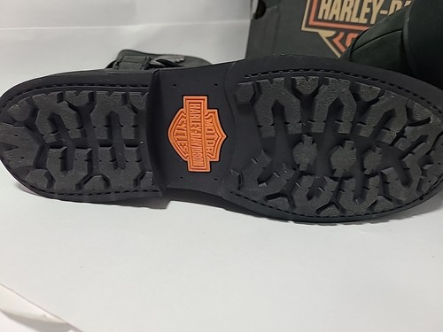 Harley Davidson Men's Scout Black Harness Motorcycle Riding Boots Size 11M - Picture 10 of 24