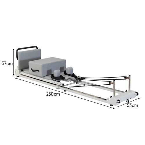 2025 Foldable Pilates Reformer 5 Springs Adjustable Core Bed Yoga Machine AU - Picture 6 of 6