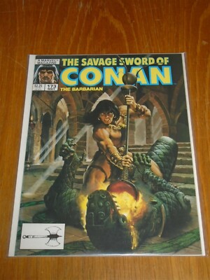 SAVAGE SWORD OF CONAN #173 CURTIS / MARVEL US MAGAZINE MAY 1990 --