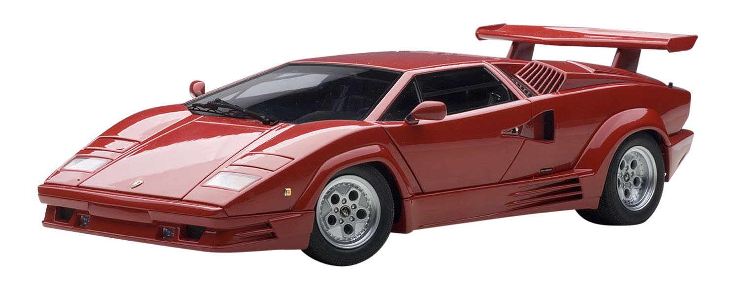 Autoart 1 18 Lamborghini Countach 25th Aniversario (rojo) artículo terminado F S envio rapido a ti Autoart 1 18 Lamborghini Countach 25th Aniversario (rojo) artículo terminado terminado terminado F S artículos novedosos