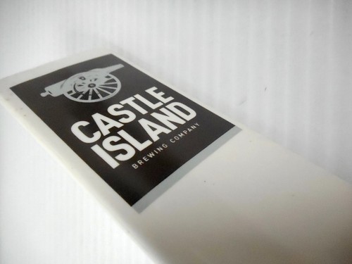 Castle Island Brewing Company 10" Long Beer Tap Handle - Picture 2 of 3