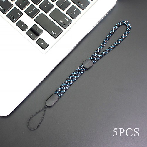 Cordon de maintien pour téléphone portable sangle de poignet sangle de téléphone portable corde à main 5 pièces - Photo 15 sur 15