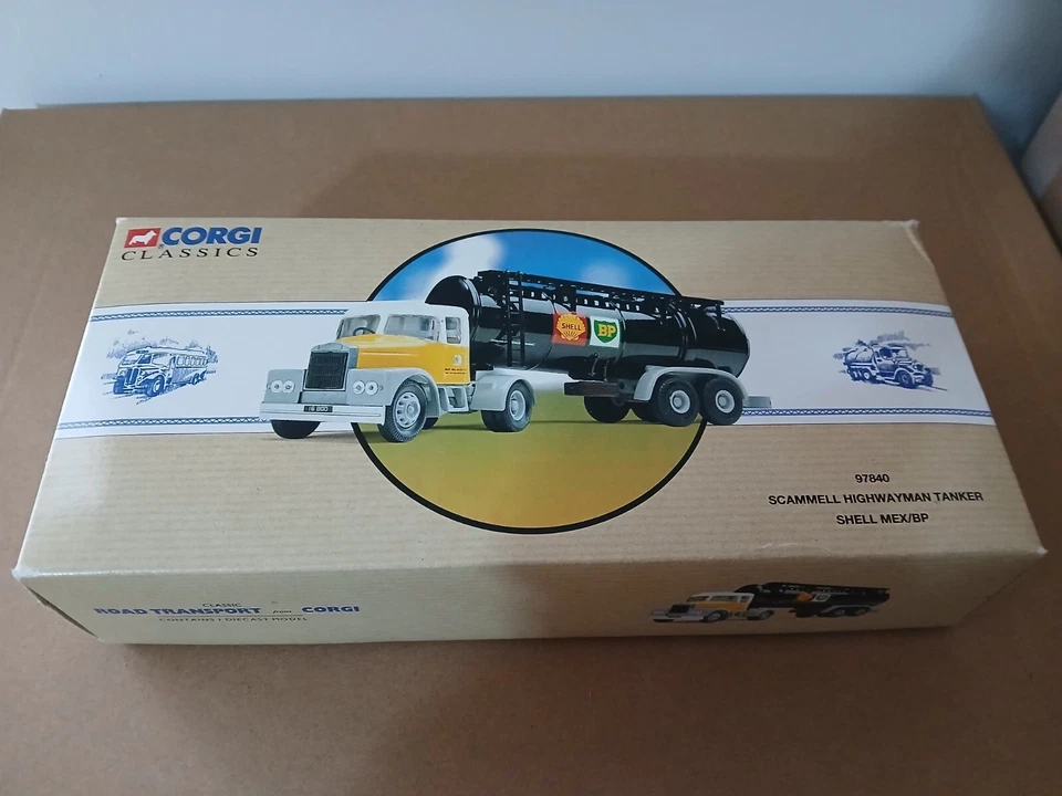 CAMION SCAMMELL HIGHWAYMAN TANKER SHELL MEX/BP CORGI CLASSICS - Immagine 2 di 4