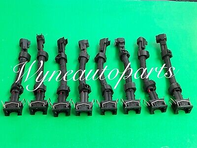 8 x EV6 to EV1 Fuel Injector Plug adaptor - converts EV6 to EV1 Bosch Injectors 8 x EV6 to EV1 Fuel Injector Plug adaptor - converts EV6 to EV1 Bosch Injectors