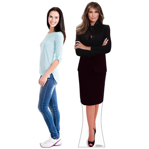MELANIA TRUMP Lifesize CARDBOARD CUTOUT Standee Standup Poster MAGA First Lady - Picture 3 of 4