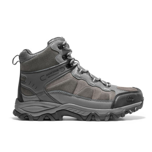 NORTIV 8 Men's Waterproof Hiking Boots Outdoor Lightweight Mountaineering Shoes - Picture 47 of 58