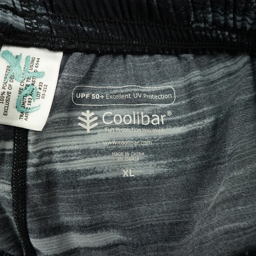 Coolibar Pants Girls Extra Large Black Gray UPF 50+ Beach Vacation Kids - Picture 3 of 11