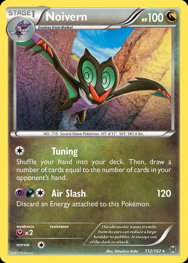 Pokemon Noivern (112/186) BREAKthrough LP