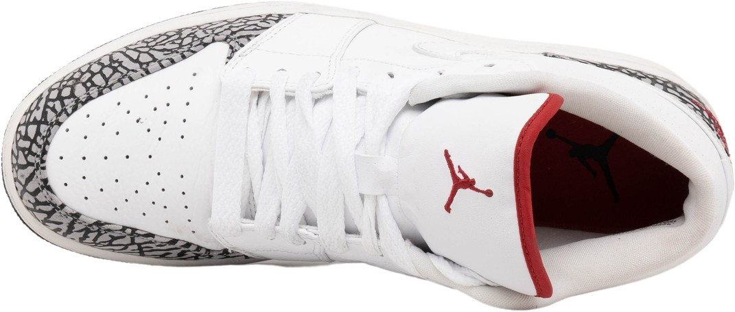 Nike Air Jordan 1 Low セメント NIKE AIR JORDAN 1 RETRO LOW OG 