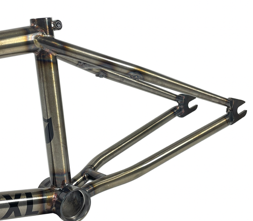 S&M BIKES ATF XL FRAME GLOSS CLEAR RAW 21.25 BMX BIKE 21.25" NEW BTM BMX BIKE - Picture 4 of 4