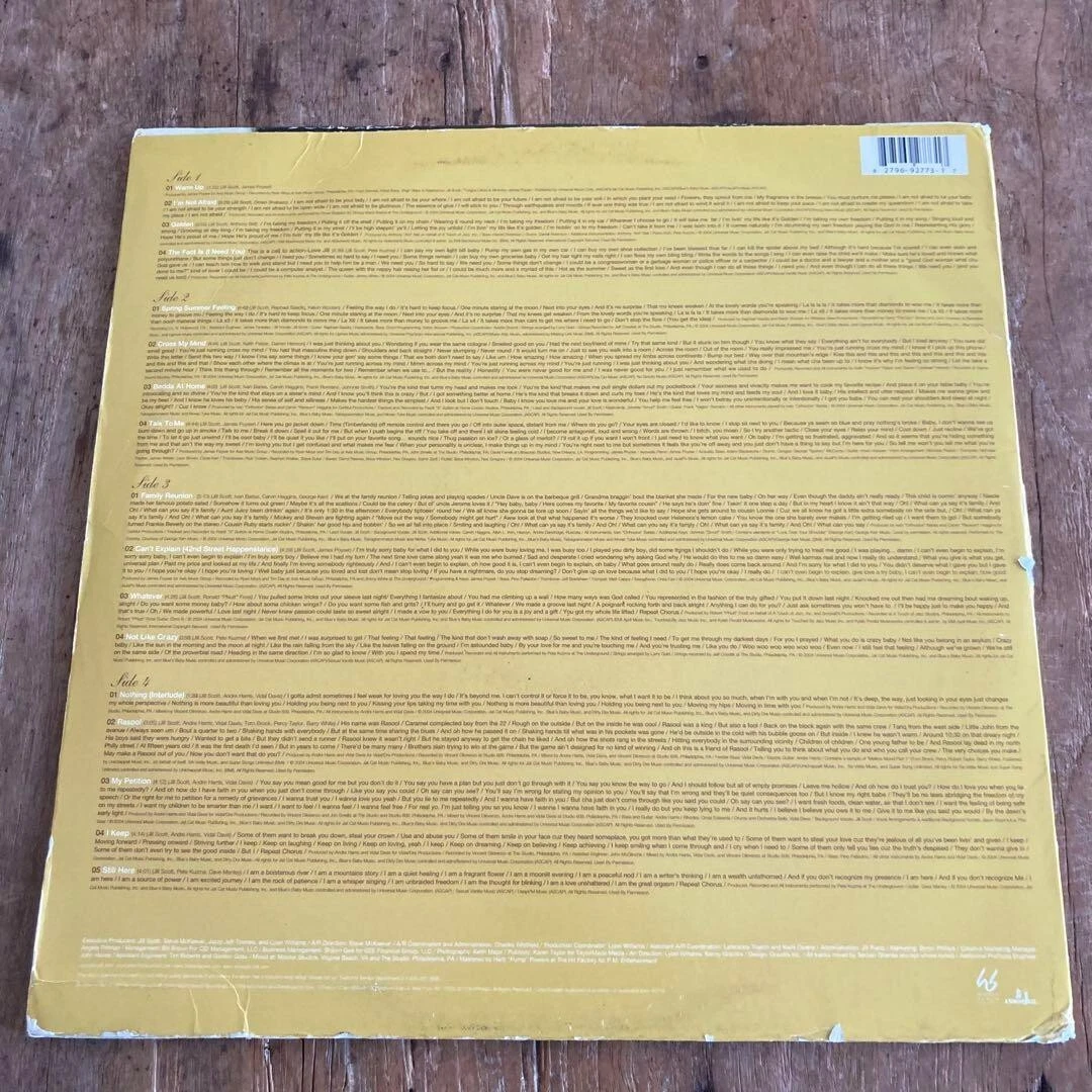 Jill Scott / Beautifully Human: Words and Sounds Vol.2 (2LP) Record US Original