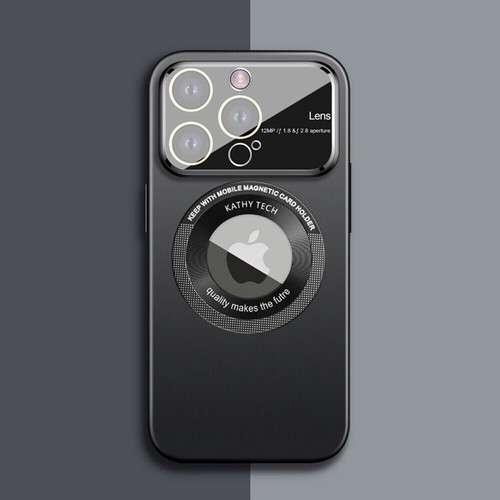 NEW iPhone 15 15 Pro Max MagSafe Case Glass Lens Protector Window Matte Cover - 第 2/18 張圖片
