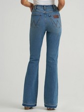 Wrangler Retro Bailey High Flare Lana - Ladies Jeans - 112374991