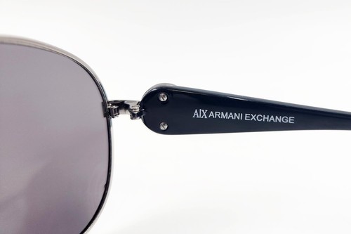 Armani Exchange A|X Sonnenbrille Schwarz Silber AX193/S - Bild 5 von 6