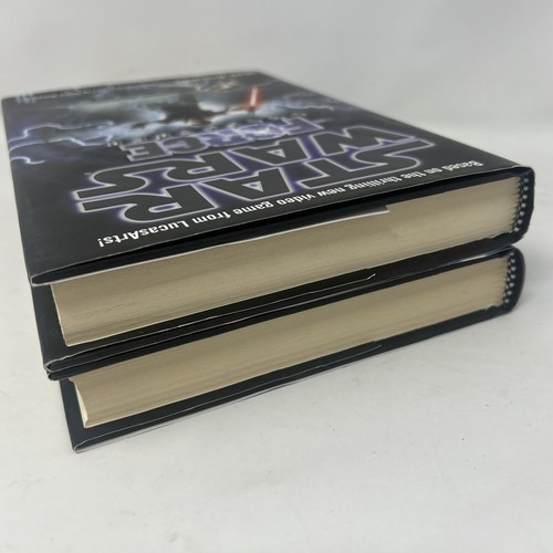 STAR WARS THE FORCE UNLEASHED 1 & 2 HARDCOVER BOOKS 1ST EDITIONS Sean Williams - Picture 8 of 10