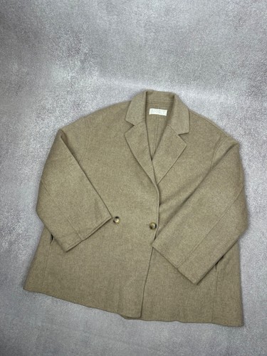 Arket Damen Oversize Wollmantel Gr. 42 Beige Minimalistischer Skandinavischer Stil - Bild 19 von 19