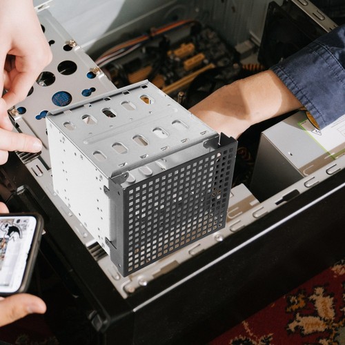 Montage Halterung Festplatte Zubehör Multi-Schicht Festplatte Rack - Bild 10 von 12