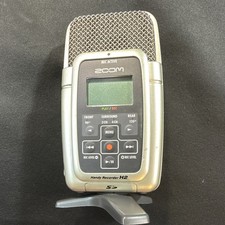 Zoom H2 Handy Recorder Digital Audio Recorder Tested 1GB SD Card Stand