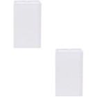 2pcs Square Cloth Art Lampshade Home Light Shade E27 Light Lamp Cover