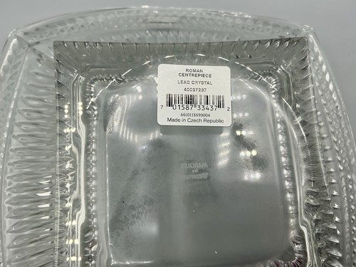 Marquis By Waterford  Roman 12" Centerpiece Bowl Wedge Cut Crystal Giftware - Bild 8 von 11