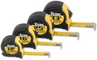 10902 4-Piece Tape Measure Set (12', 16', 25' and 33')