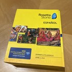 Rosetta Stone Spanish (Latin America) Level 1-3 Set 2014 set