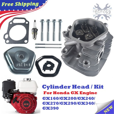 #ad Cylinder Head Kit For Honda GX160 GX200 GX240 GX270 GX290 GX340 GX390 Engine $61.99