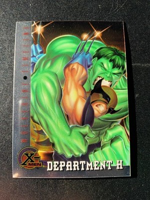 Fleer Ultra X-Men Wolverine Timeline Department H 1995 Card 83