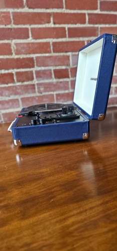 Caja abierta - Tocadiscos portátil Cruiser Plus con entrada/salida Bluetooth - Azul - Imagen 11 de 20