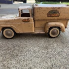 TONKA SPORTSMAN PICK-UP TRUCK CAMPER SHELL TRAILER VINTAGE PRESSED STEEL VEHICLE