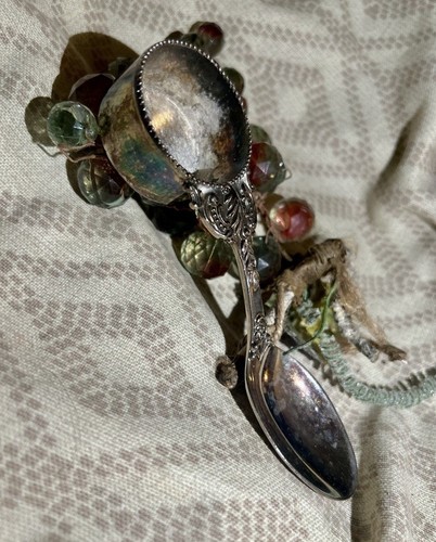 Godinger Ornate Design Silver Plated Double Ended Measuring Spoon 5.5" - Picture 4 of 7