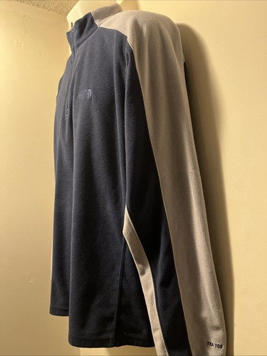 The North Face Jacket Adult Medium 1/4 Quarter Zip Fleece Pullover Mens Medium - Bild 3 von 5