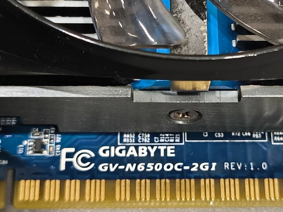 Gigabyte GV-N6500OC-2GI Graphics Card - Used, Working - Image 3 of 4