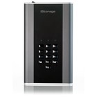 iStorage DiskAshur DT2 external hard drive 18 TB Black Grey