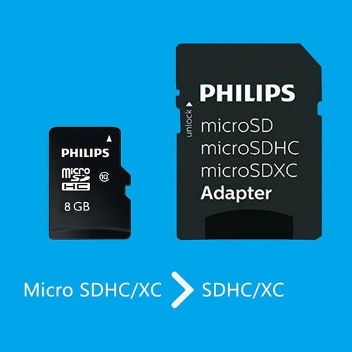 Philips 8GB Micro SDHC Class 10 Memory Card with Adapter - Ultra Fast Storage! - Picture 5 of 6